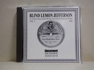 [CD] BLIND LEMON JEFFERSON / VOL.3