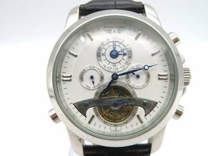 1円■ジャンク■ フライングタイガース ホワイト/スケルトン 自動巻き メンズ 腕時計 M90405