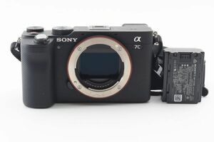 #r17★極上美品★ SONY ソニー α7c ブラック　ボディ