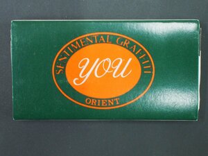 オリエント ORIENT ユウ YU オールド クォーツ 腕時計用 取扱説明書