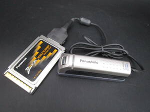 即決　Panasonicパナソニック PCカード接続モバイルスキャナー LK-RS300 ハンディースキャナー　送料350円（G028