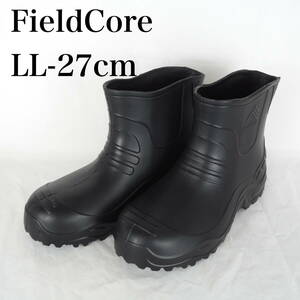 EB5249*FieldCore*ワークマン*レインブーツ*LL-27cm*黒