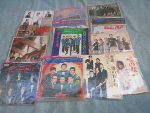 内山田洋とクールファイブのシングルレコード『 １４枚』 セット　収集家放出の品　青い毛布