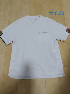 sacai 21SS Archive Print Mix 半袖Tシャツ　サイズ2 サカイ