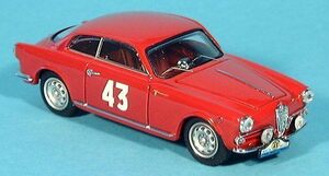 1/43 アルファロメオ Alfa Romeo Giulietta ジュリエッタ RED 赤 レッド 1956 No.43, Schell Vidilles Tour de France 梱包サイズ60