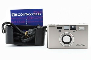 CONTAX T3D 後期 チタンシルバー コンタックス AFコンパクト フィルムカメラ ダブルティース 