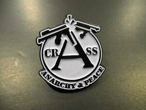 CRASS ピンバッジ / conflict anarcho discharge crust amebix