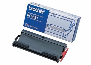 brother 普通紙ファクシミリ用カセット付きリボン PC-551(中古品)