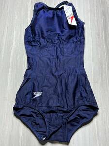 speedo T-バック（パッド付） 83ST-7014 ネイビー 紺 M 女子 スピード ミズノ スクール水着 競泳水着 昭和レトロ デッドストック SM3031