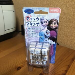 ★新品・外箱傷みあり ビバリー ディズニー アナと雪の女王 スタンプ チェックスタンプ CK9-032 ★