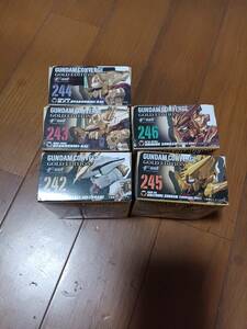 FW GANDUM CONVERGE GOLD EDTION　ガンダムコンバージ ゴールドエディション　242～246　全6種セット　BANDAI　未開封品