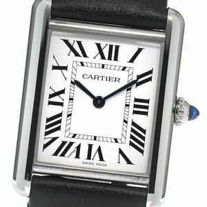 カルティエ CARTIER WSTA0059 タンクマスト LM ソーラービート ソーラー ボーイズ 良品 箱・保証書付き_807584