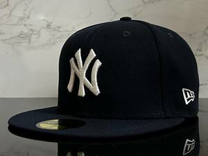 【未使用品】43C 訳あり★NEW ERA 59FIFTY×MLB ニューヨーク New York Yankees ヤンキース コラボ キャップ 帽子《SIZE 7 5/8・60.6㎝》