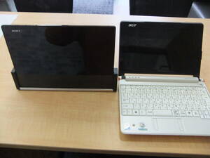 【48968　48969】ノートパソコン　タブレット　2点　ジャンク品