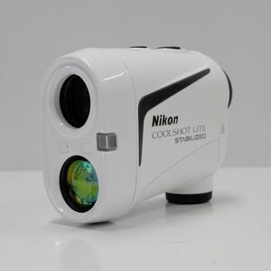 Nikon COOLSHOT LITE STABILIZED ゴルフ用レーザー距離計 USED超美品 高低差対応 手ブレ補正 完動品 中古 CE4020