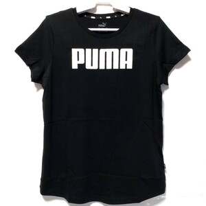 特価/未使用【サイズ=М】puma/プーマ/レディス/半袖/Tシャツ/レギュラーサイズ/胸囲79～87cm/black③