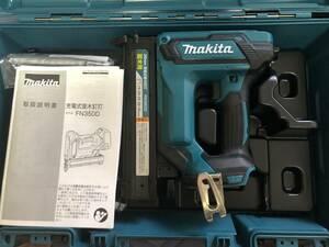 【超美品】マキタ makita 18V 35mm 充電式面木釘打 FN350D 本体のみ 各種ネイラ付