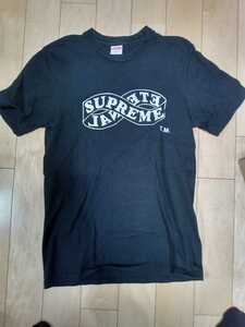 supremeEternal Teeエターナル&Tシャツステッカー付きＳサイズ黒