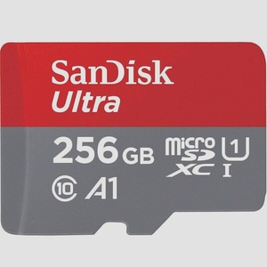 送料無料★SanDisk microSDXC 256GB Ultra SD変換アダプター付属［並行輸入品］