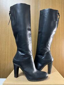 M.A+ by Maurizio Amadei | Back Zip High Heel Boot 36 ⑧