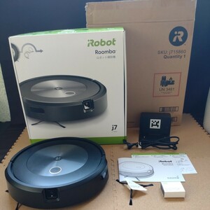 iRobot Roomba j7 15860 ロボット ルンバ 掃除機 アイロボット 家電 USED品 通電/動作確認済