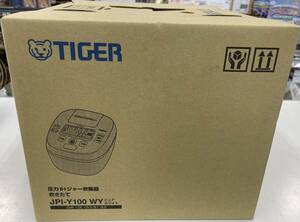 新品未開封 TIGER(タイガー) 圧力IHジャー炊飯器 JPI-Y100WY ホワイト 白米1.0L（5.5合） 24年3月購入 1年保証付き