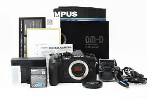 ★☆ OLYMPUS オリンパス OM-D E-M1 Mark II ボディ 美品 元箱付属 動作良好！ #2111413 ★☆