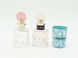 ◇【MIU MIU ミュウミュウ】香水2点・キャンドルホルダー