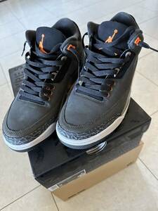 Nike Air Jordan 3 Retro Fearナイキ エアジョーダン3 レトロ フィアー 27cm 美品