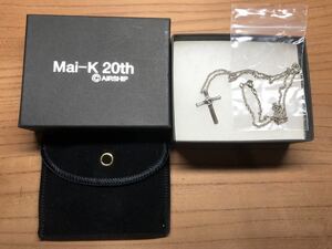 倉木麻衣　FC限定 20th Anniversary クロスペンダント　Mai-K 20th