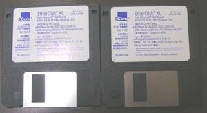 3COM EtherDisk XL versin 2.1 FD2枚 読み込みOK