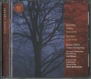 CD/ ハイフェッツ、ライナー / ブラームス：ヴァイオリン協奏曲 / 輸入盤 82876594102 40216