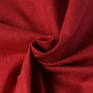 ♪コットンビエラ中白ムラ染 赤 巾：105cm♪5m[9475]