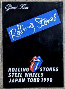 The Rolling Stones-Steel Wheels Japan Tour 1990★日本公演記念テレフォン・カード