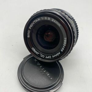 2403H44 smc PENTAX 1:2.8 24mm ペンタックス　カメラレンズ　現状品