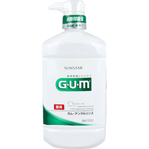 まとめ得 GUM ガム・デンタルリンス 薬用 レギュラータイプ 960mL x [4個] /k