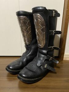 ①alpinestars アルパインスターズ hi-point ビンテージ モトクロスブーツ roger de coster 27.5cm前後 MADMAX