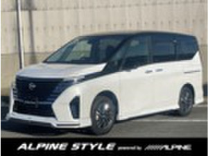 【諸費用コミ】:【ALPINE STYLE新車/中古車/カスタム/県外手数料1万円引】 令和5年 セレナ 2.0 ハイウェイスター V 4WD