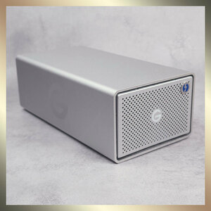 【極美品 動作〇】G-Technology 28TB 外付けHDD G-RAID with Thunderbolt 3 RAID搭載 Mac/Windows対応 0G10414 高級ファン換装 付属品完備