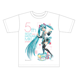 初音ミク Project DIVA 5周年記念 限定Tシャツ