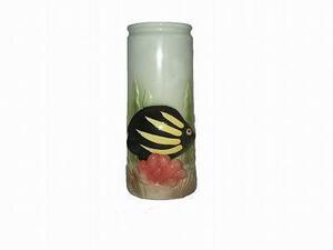 美濃焼 熱帯魚 花器 花瓶