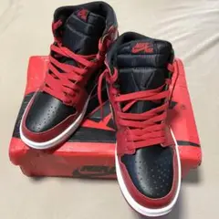 エアージョーダン1 バーシティレッドairjordan1 varsityred