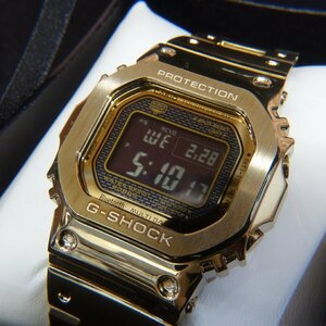 2598T【本物保証】CASIO G-SHOCK GMW-B5000GD-9JF フルメタル ゴールド 極美品