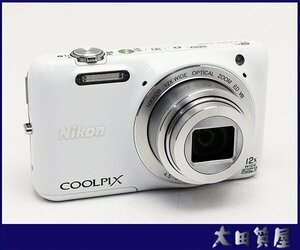 11)質屋出品☆Nikon ニコン COOLPIX クールピクス S6600 カメラ デジカメ コンデジ シャッターOK 動作品 中古☆1円～売り切り