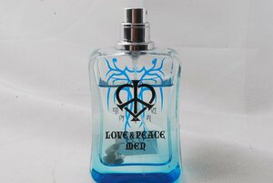 【蓋無し】LOVE＆PEACE men ラブ＆ピース メン オーデコロン 香水 50ml テスター