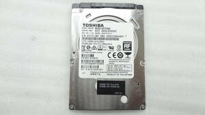 複数入荷 2.5インチHDD TOSHIBA MQ01ACF050 FW REV:AV0D2C 500GB Serial ATA600 7mm厚 中古動作品(w824)