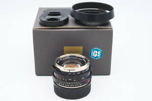 ★激レア 限定100本★ブラックペイント フォクトレンダー ノクトン Nokton Classic 35mm F1.4 VM I.C.S 30周年記念 BP M9-P M10-R等に