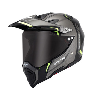新品 ヘルメット オフロード 7色 バイク用 ヘルメット バイクヘルメット シールド付きオフロード システムヘルメット サイズ：L