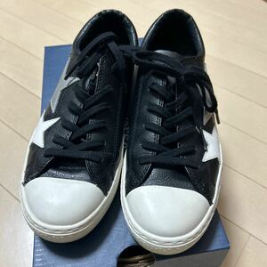 CONVERSE ALL STAR COUPE TRIOSTAR OX US5.5 24cm 黒銀 コンバース トリオスター