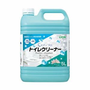 【新品】（まとめ）ライオン メディプロ トイレクリーナー5L 1本【×5セット】